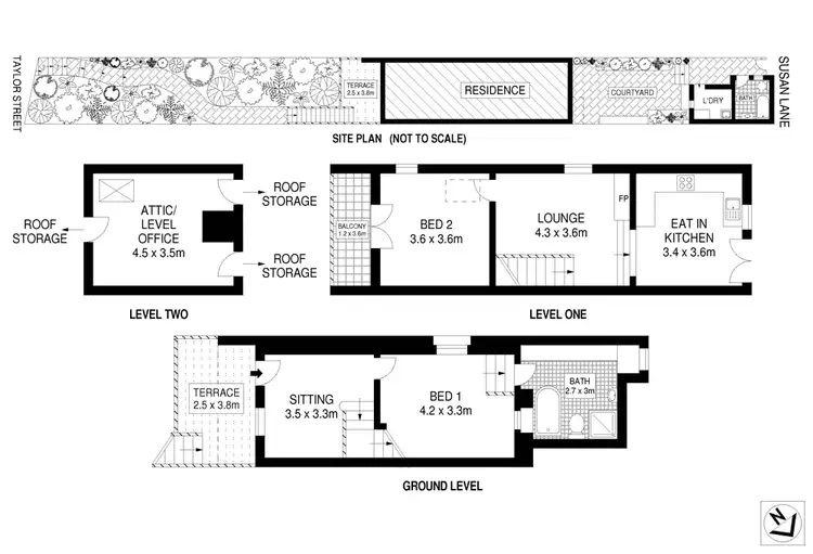 Floorplan of Homely house listing, 14 Taylor Street, Annandale NSW 2038