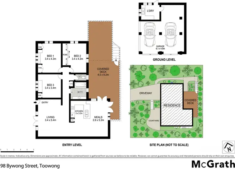 Floorplan of Homely house listing, 98 Bywong Street, Toowong QLD 4066