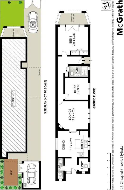 Floorplan of Homely house listing, 26 Chapel Street, Lilyfield NSW 2040