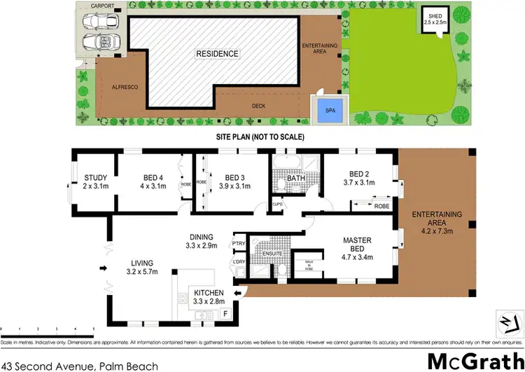 Floorplan of Homely house listing, 43 Second Avenue, Palm Beach QLD 4221