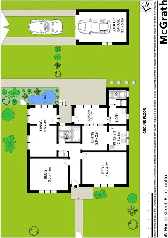 Floorplan of Homely house listing, 49 Harold Street, North Parramatta NSW 2151