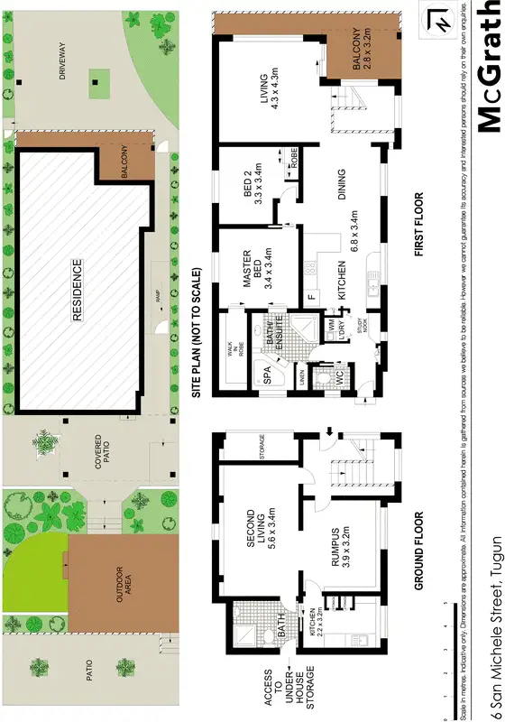 Floorplan of Homely house listing, 6 San Michele Street, Tugun QLD 4224