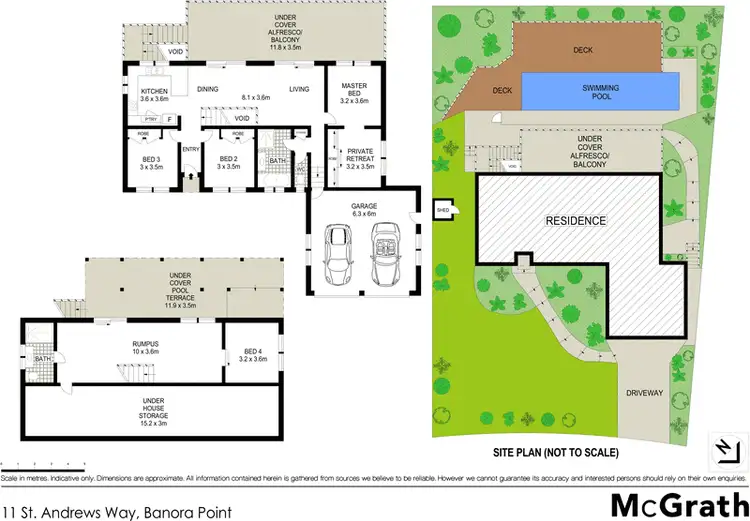 Floorplan of Homely house listing, 11 St Andrews Way, Banora Point NSW 2486
