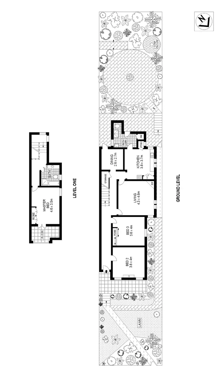 Floorplan of Homely house listing, 32 Sir Thomas Mitchell Road, Bondi Beach NSW 2026