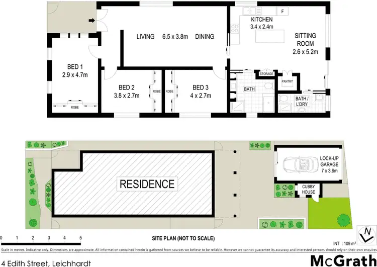 Floorplan of Homely house listing, 4 Edith Street, Leichhardt NSW 2040