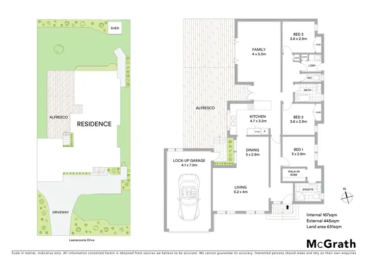 Floorplan of Homely house listing, 11 Laanecoorie Drive, Lysterfield VIC 3156