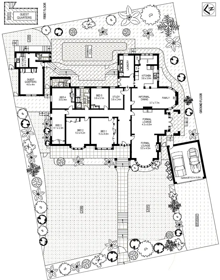 Floorplan of Homely house listing, 7 Thomas Street, Coogee NSW 2034