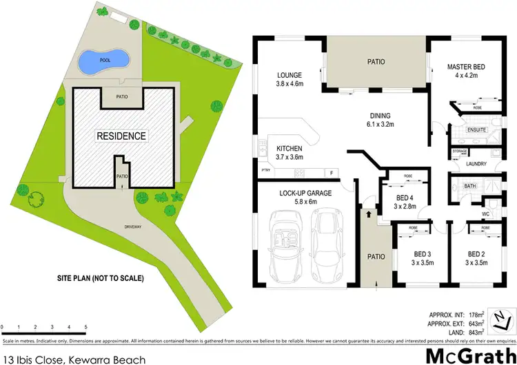 Floorplan of Homely house listing, 13 Ibis Close, Kewarra Beach QLD 4879