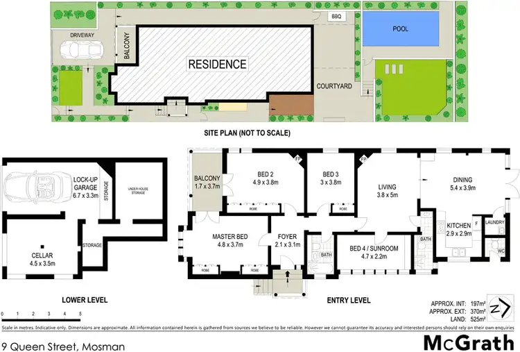 Floorplan of Homely house listing, 9 Queen Street, Mosman NSW 2088