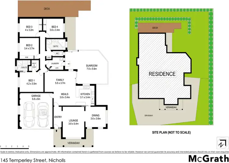 Floorplan of Homely house listing, 145 Temperley Street, Nicholls ACT 2913