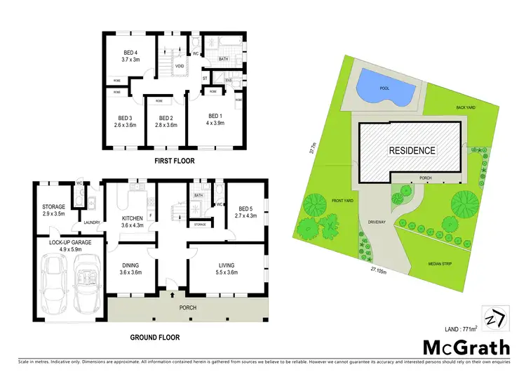 Floorplan of Homely house listing, 3 Mazepa Place, Lidcombe NSW 2141
