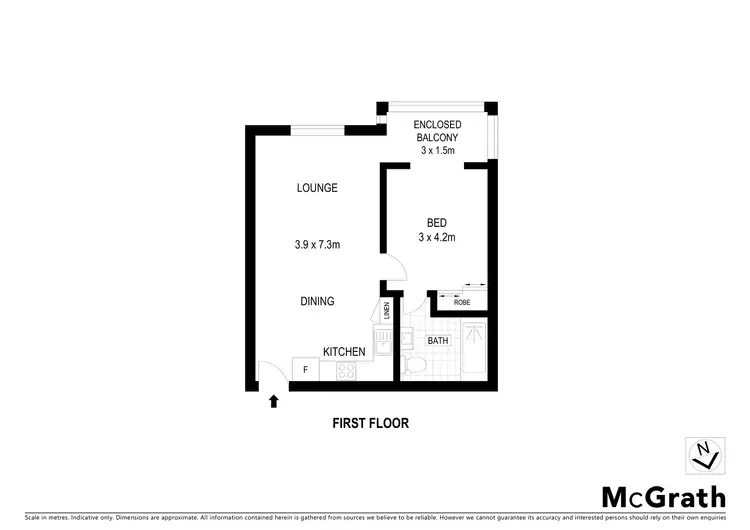 Floorplan of Homely unit listing, 17/2 Rajah Road, Ocean Shores NSW 2483