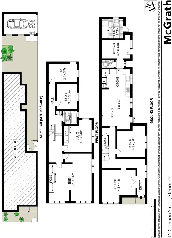 Floorplan of Homely house listing, 12 Cannon Street, Stanmore NSW 2048