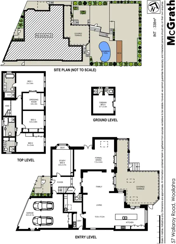 Floorplan of Homely house listing, 57 Wallaroy Road, Woollahra NSW 2025