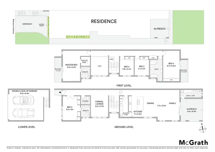 Floorplan of Homely semi-detached listing, 69 Brancourt Avenue, Yagoona NSW 2199