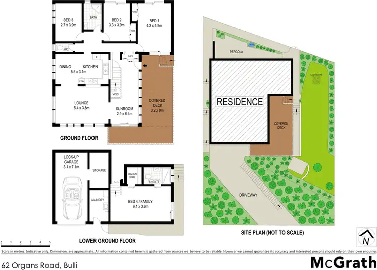 Floorplan of Homely house listing, 62 Organs Road, Bulli NSW 2516