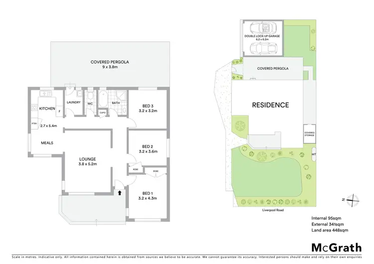 Floorplan of Homely unit listing, 1/121 Liverpool Road, Kilsyth VIC 3137