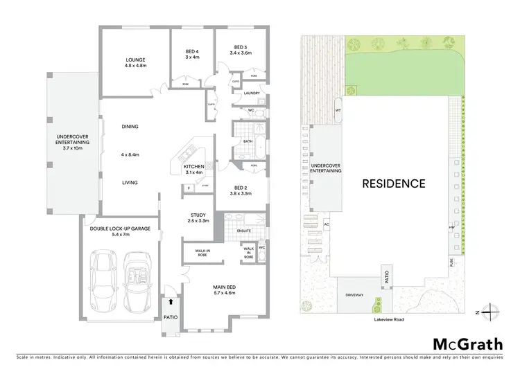 Floorplan of Homely house listing, 61 Lakeview Road, Morisset Park NSW 2264