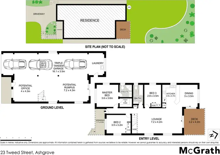 Floorplan of Homely house listing, 23 Tweed Street, Ashgrove QLD 4060