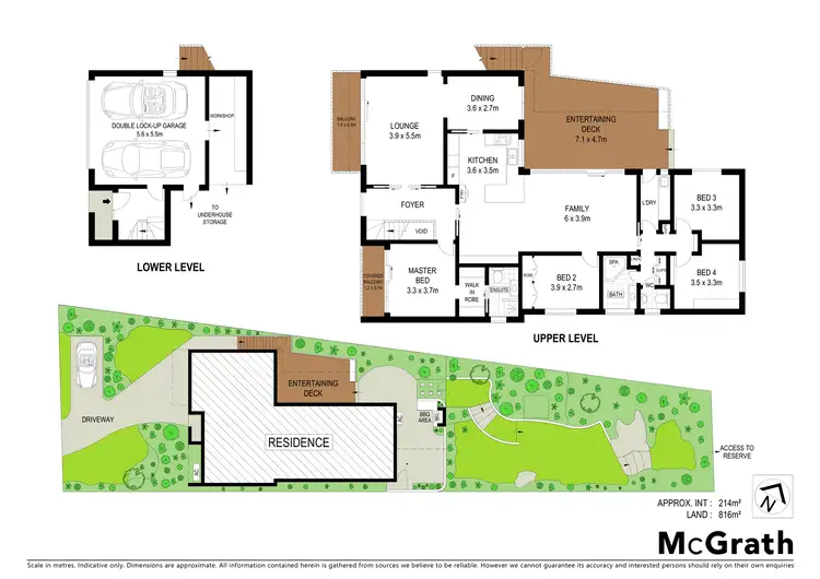 Floorplan of Homely house listing, 264 Lower Plateau Road, Bilgola Plateau NSW 2107