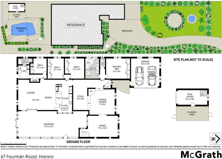 Floorplan of Homely rural property listing, 67 Fountains Road, Narara NSW 2250