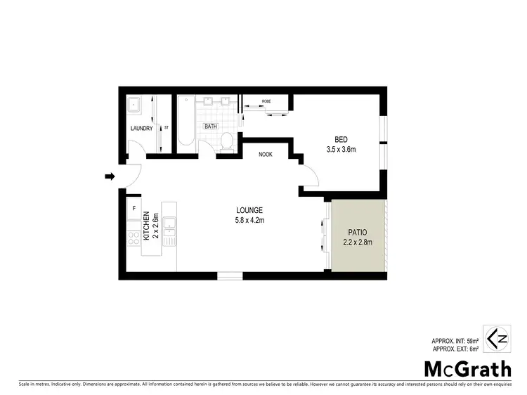 Floorplan of Homely unit listing, 225/21 Gregory Street, Westcourt QLD 4870