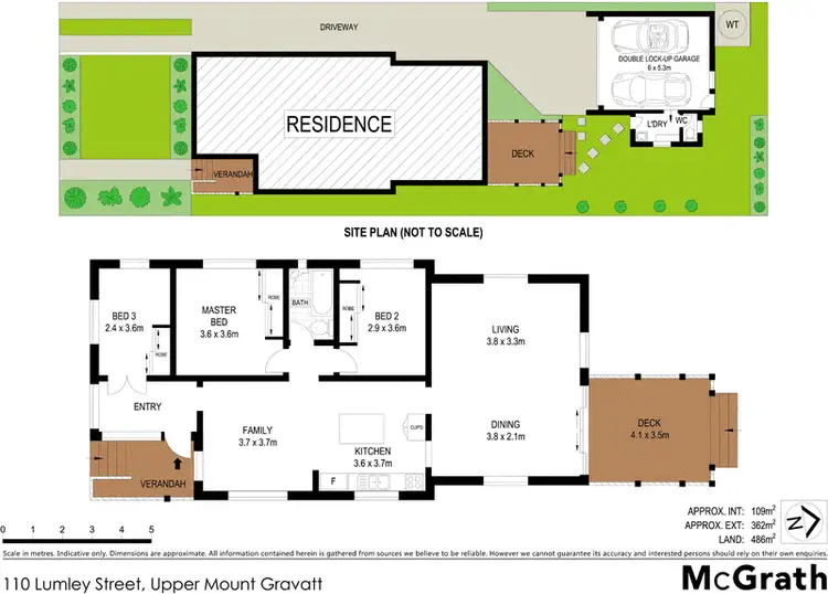 Floorplan of Homely house listing, 110 Lumley Street, Upper Mount Gravatt QLD 4122