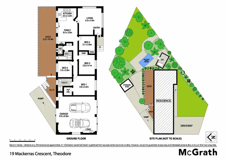 Floorplan of Homely house listing, 19 Mackerras Crescent, Theodore ACT 2905