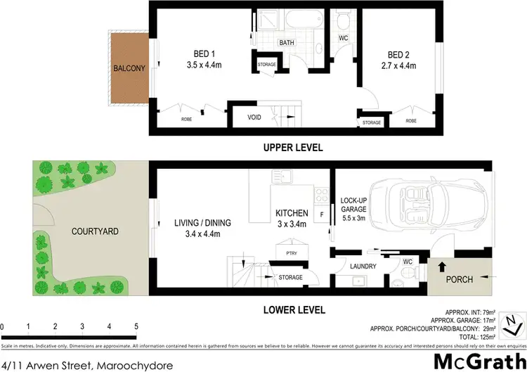 Floorplan of Homely townhouse listing, 4/11 Arwen Street, Maroochydore QLD 4558