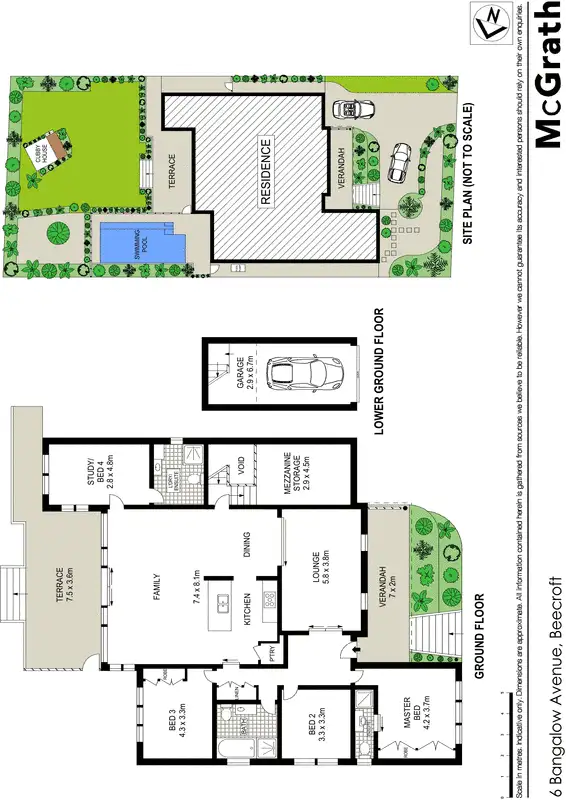 Floorplan of Homely house listing, 6 Bangalow Avenue, Beecroft NSW 2119