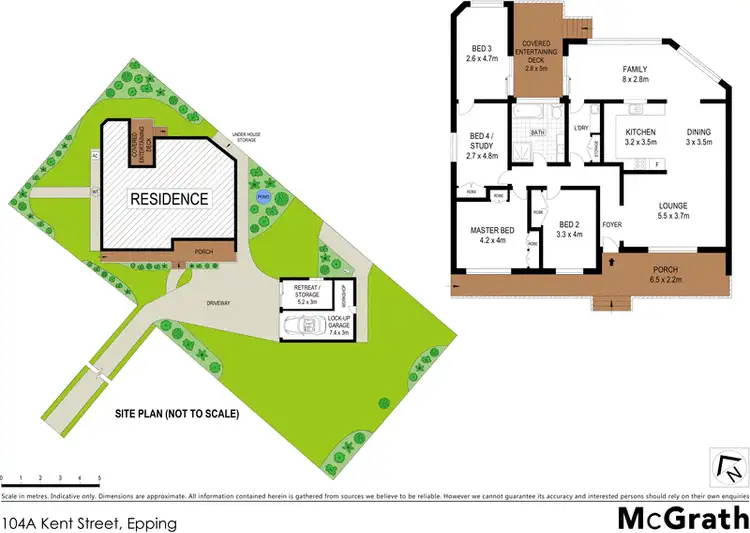 Floorplan of Homely house listing, 104A Kent Street, Epping NSW 2121