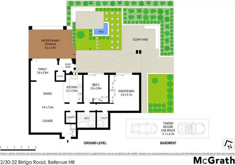 Floorplan of Homely apartment listing, 2/30 Birriga Road, Bellevue Hill NSW 2023
