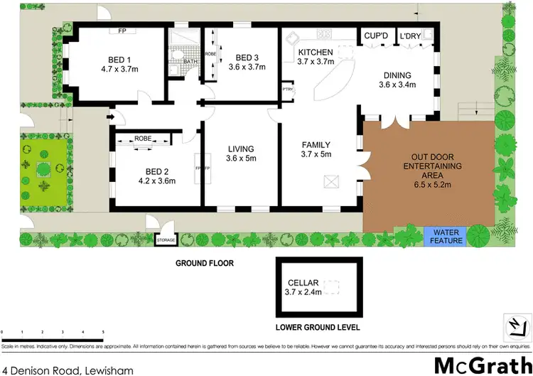 Floorplan of Homely house listing, 4 Denison Road, Lewisham NSW 2049