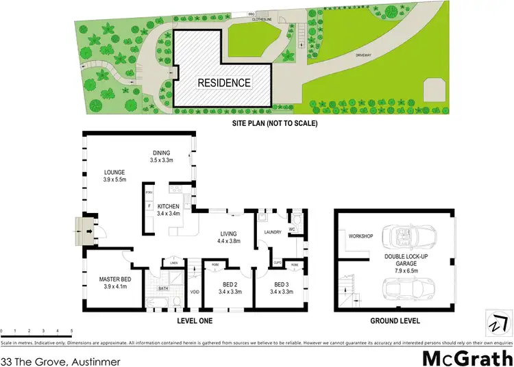Floorplan of Homely house listing, 33 The Grove, Austinmer NSW 2515