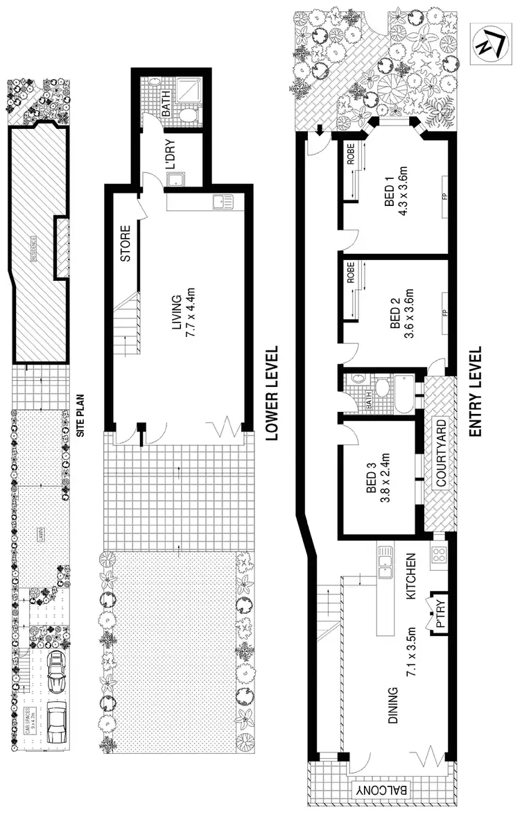 Floorplan of Homely house listing, 179 Trafalgar Street, Annandale NSW 2038