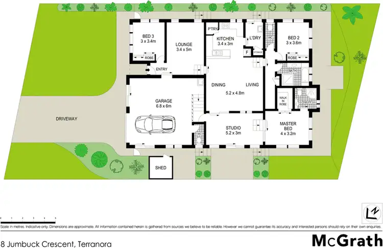 Floorplan of Homely house listing, 8 Jumbuck Crescent, Terranora NSW 2486