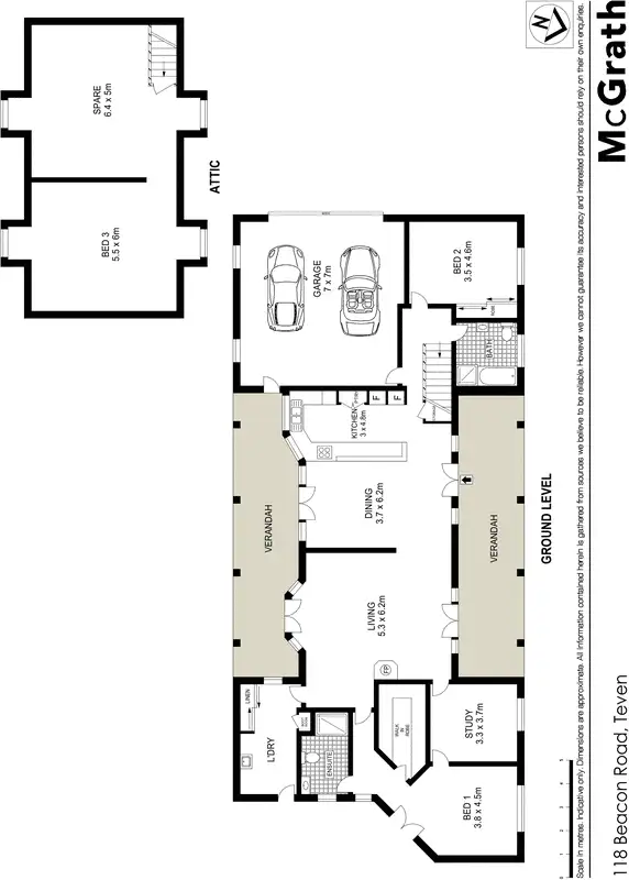 Floorplan of Homely house listing, 118 Beacon Road, Teven NSW 2478