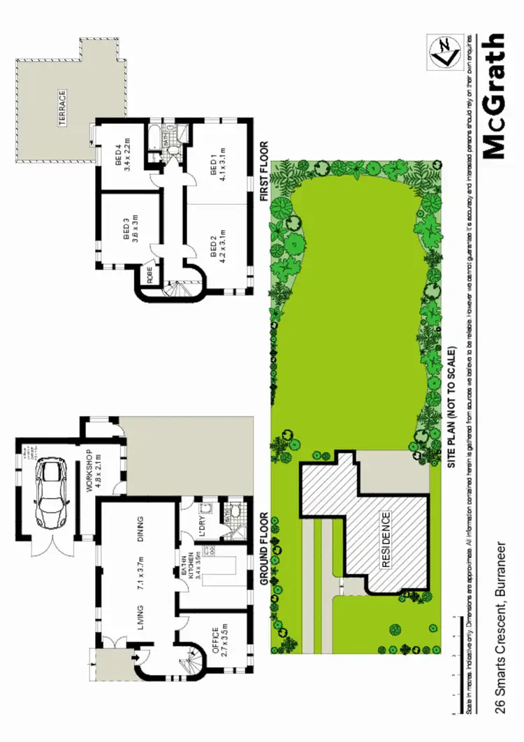 Floorplan of Homely house listing, 26 Smarts Crescent, Burraneer NSW 2230