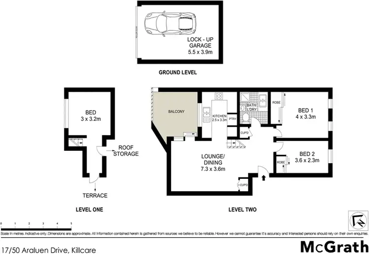 Floorplan of Homely apartment listing, 17/50 Araluen Drive, Killcare NSW 2257
