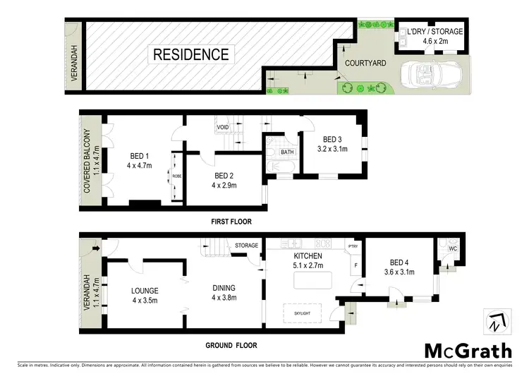 Floorplan of Homely house listing, 9 Darghan Street, Glebe NSW 2037