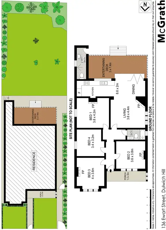 Floorplan of Homely house listing, 136 Ewart Street, Dulwich Hill NSW 2203