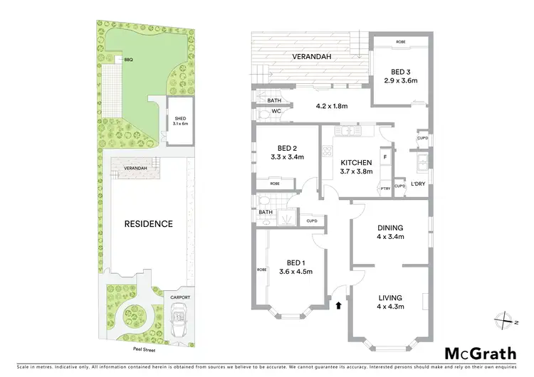 Floorplan of Homely house listing, 8 Peel Street, Mitcham VIC 3132