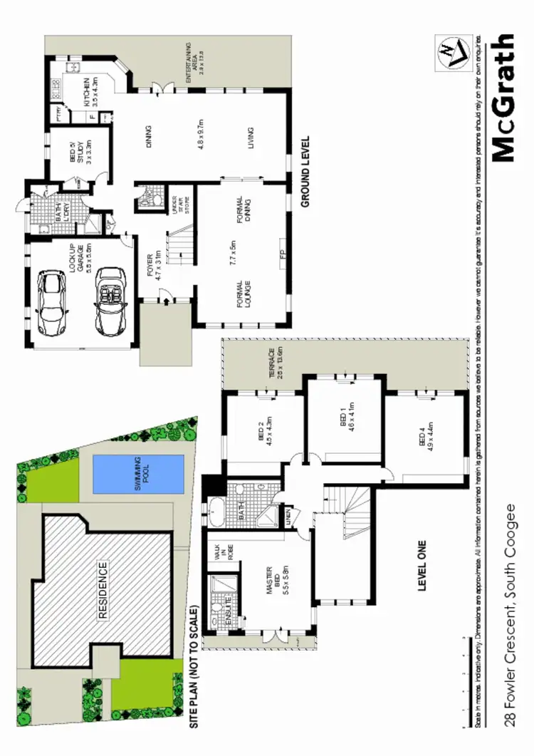 Floorplan of Homely house listing, 28 Fowler Crescent, South Coogee NSW 2034