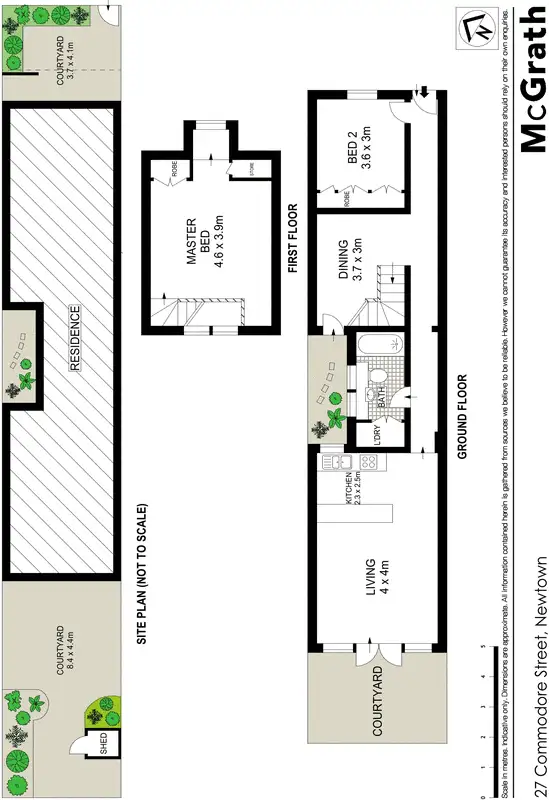 Floorplan of Homely house listing, 27 Commodore Street, Newtown NSW 2042