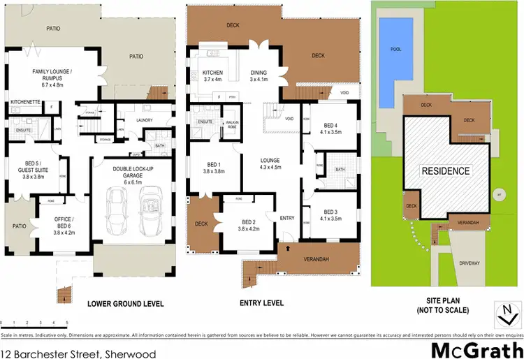 Floorplan of Homely house listing, 12 Barchester Street, Sherwood QLD 4075