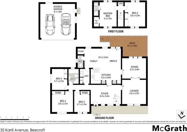 Floorplan of Homely house listing, 35 Karril Avenue, Beecroft NSW 2119