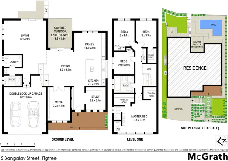 Floorplan of Homely house listing, 5 Bangalay Street, Figtree NSW 2525