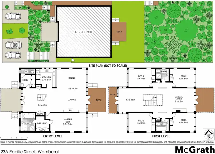 Floorplan of Homely house listing, 23a Pacific Street, Wamberal NSW 2260