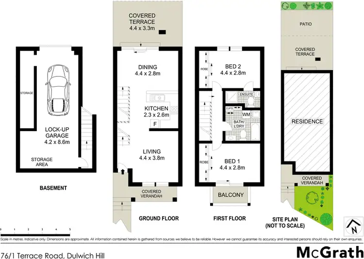 Floorplan of Homely townhouse listing, 76/1 Terrace Road, Dulwich Hill NSW 2203