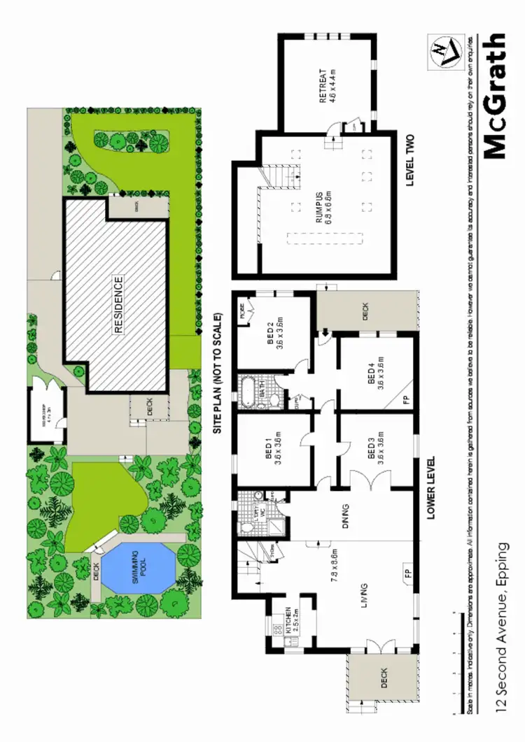 Floorplan of Homely house listing, 12 Second Avenue, Epping NSW 2121